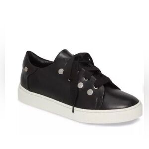 AGL Italian Leather Sneakers Trainers black Women’s 10, 41